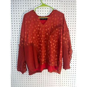 Religion London oversized blouse